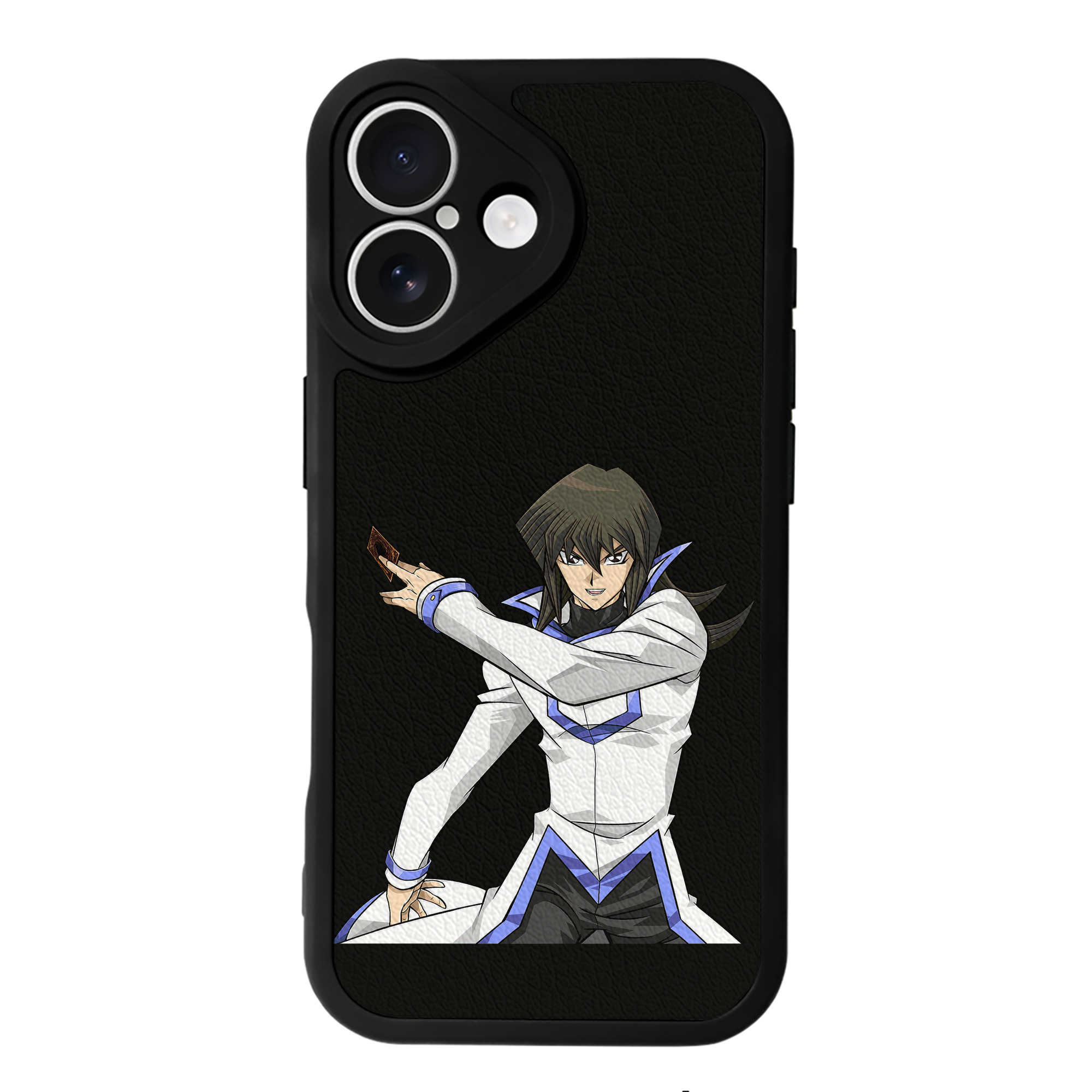 遊☆戯☆王 Yu-Gi-Oh! 【iPhone 16シリーズ対応】シリコンスマホケース（レザー調） 材質：シリコン